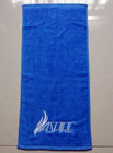 Low MOQ fitness towel/ hand towel/ face towel with customized embroidery