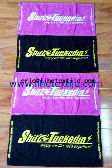costomize your towel , embroider your logo on the towel