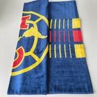 Manufacturer supply football Team Printed Bath Towel Quick-drying Printed Fans Bath Towel Shawl Beach Towel