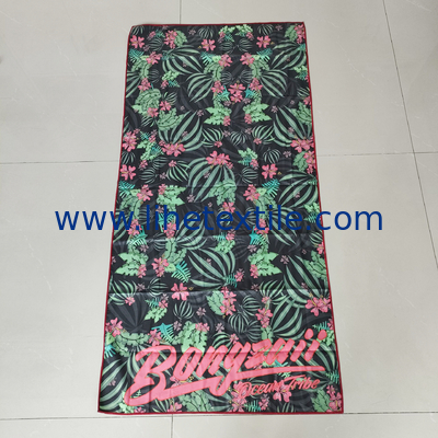 Hot sale microfiber sand free beach towel soft and quick-drying beach towel with logo