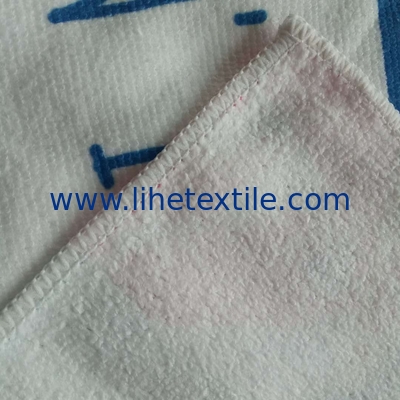 Recycled Material White and Yellow Stripe Pineapple Printed Sand Free Swimming Towel Microfiber Beach Towels