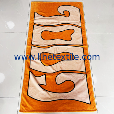 Promotional Quick Dry Sand Free Digital Photo Printed Cotton/Microfiber Custom Beach Towel With Logo