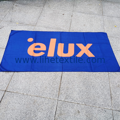 Custom design full printed chamois microfiber suede double side printed beach towel with logo sand free beach towel