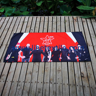 Wholesale Quick Dry New Design Custom Logo Double Side Digital Printed Sublimation Sand Free Microfiber Beach Towel