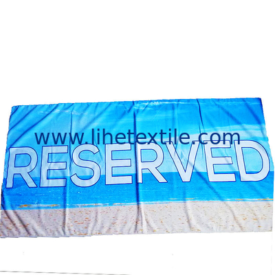 Promotional Quick Dry Sand Free Digital Photo Printed Microfiber Custom Beach Towel With Logo