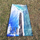Quick Dry Sand Free Heat Transfer Print Microfibre Suede Swimming Pool Summer Towel Wholesale Sublimation Microfiber Bea