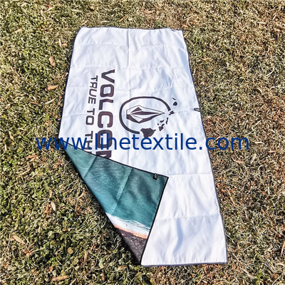 Quick Dry Sand Free Heat Transfer Print Microfibre Suede Swimming Pool Summer Towel Wholesale Sublimation Microfiber Bea