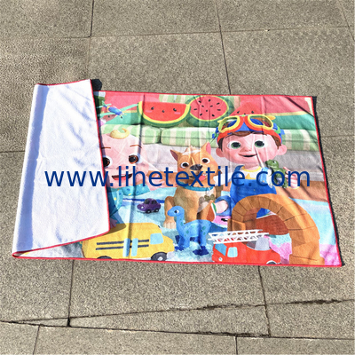 2022 cheap dog beach towel organic terry beach towel custom print microfiber beach terry towel