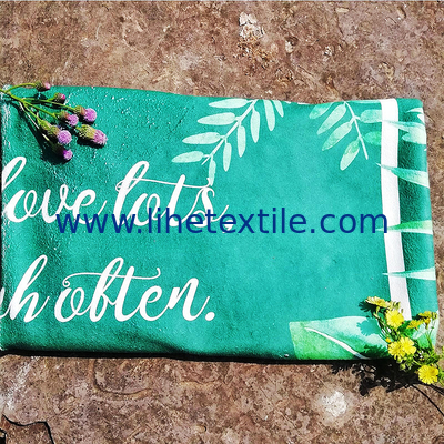 Promotional Quick Dry Sand Free Digital Photo Printed Microfiber Custom Beach Towel With Logo