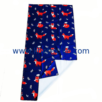 Large customized Sand Proof sublimation digital print Beach Blanket towel blank microfiber beach towel