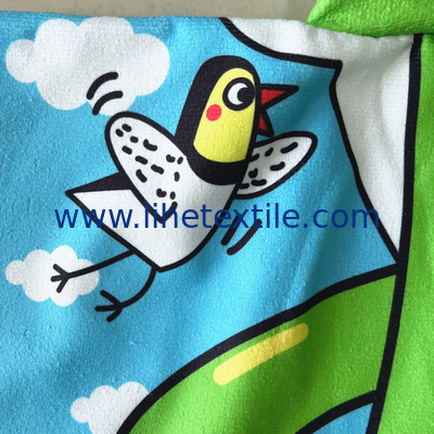 Plain Hooded Beach Towel for Kids - Soft Comfortable Microfiber Toddlers Hooded Towel Poncho for 2-8 Years Children Boys