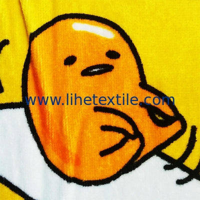 For Kids Custom Logo Digital Reactive Printing Character Cartoon Bath Funny Beach Towels