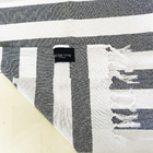 Stock Custom Printed Jacquard Stripe Microfiber Bath Towel Sand Free Turkish Beach Towel With Tassel Cotton Turkish Beac