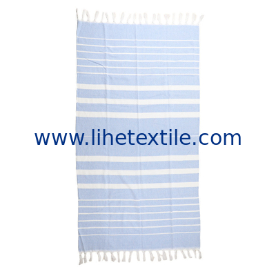 extra large striped turkish towel turkish towels organic cotton gauze fluffy blue beach towel