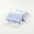 extra large striped turkish towel turkish towels organic cotton gauze fluffy blue beach towel