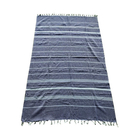 Oversized Stripe Turkish Beach Towel WithTassels Original 100% Cotton Turkish Beach Towel