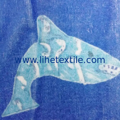 100% cotton digital print beach towel custom print with logo