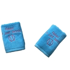 Wholesale custom all colors gym towel 100% cotton woven embroidery logo sport gym towel