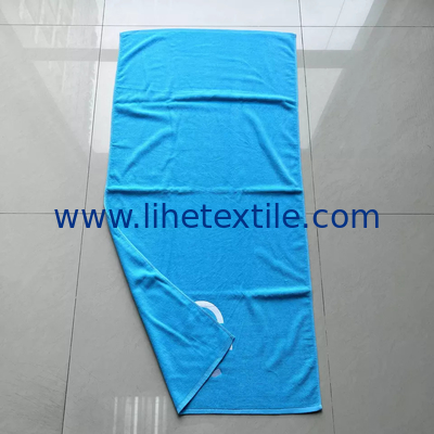 100%Cotton Professional Custom Logo Embroidered Printed Gym / Yoga Swim / Beach / Spa / Sports / Fitness Towels