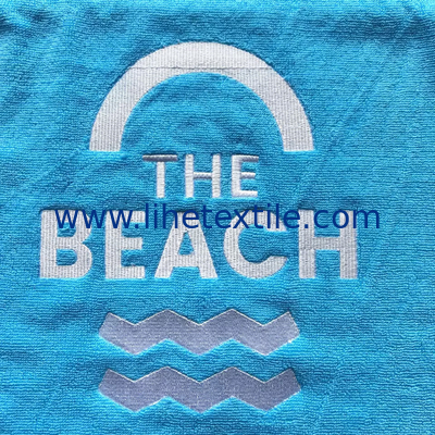 100%Cotton Professional Custom Logo Embroidered Printed Gym / Yoga Swim / Beach / Spa / Sports / Fitness Towels