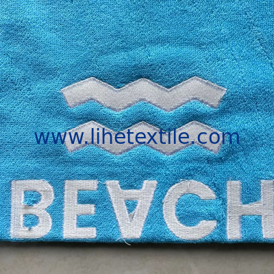 100%Cotton Professional Custom Logo Embroidered Printed Gym / Yoga Swim / Beach / Spa / Sports / Fitness Towels