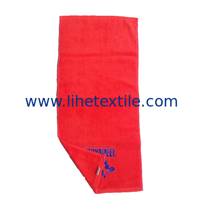 100% Cotton Custom Gym Sports Fitness Towel with Embroidery Logo