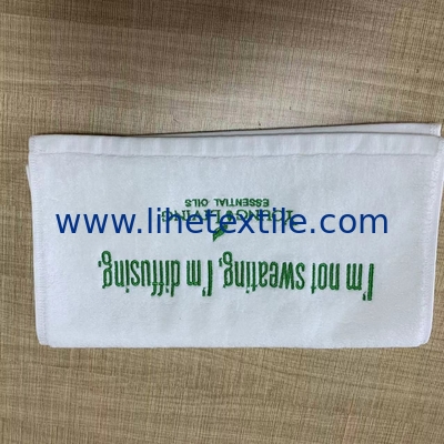 100% Cotton Luxury Hotel Towels Custom logo bath towel white towels with logo