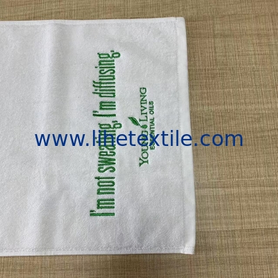 100% Cotton Luxury Hotel Towels Custom logo bath towel white towels with logo