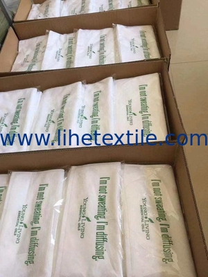 100% Cotton Luxury Hotel Towels Custom logo bath towel white towels with logo