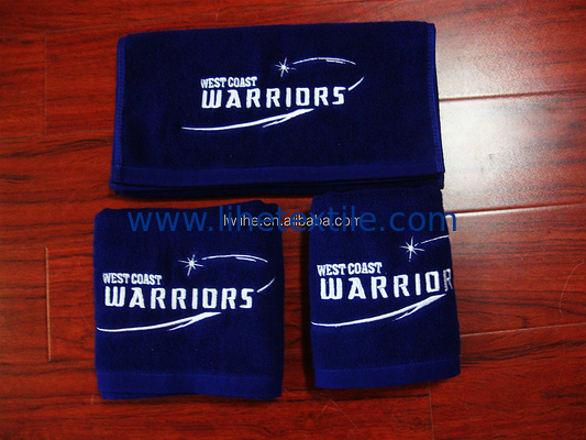 100% Cotton Personalized Embroidery logo Towel Custom Gym Towel Sports Towel