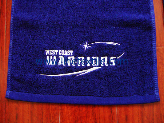 100% Cotton Personalized Embroidery logo Towel Custom Gym Towel Sports Towel