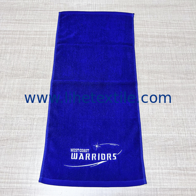 100%Cotton embroidery with logo custom embroidered waffle golf towel sublimation personalized sports towel