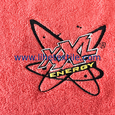 embroidered China Suppliers custom logo 100%cotton sport rally gym towel