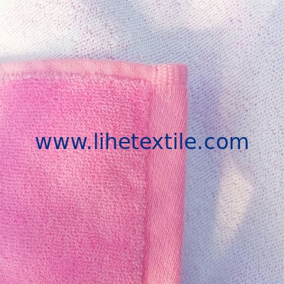 Wholesale 100% cotton velour custom design pink beach towel large over sized jacquard logo beach towel