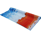 High Quality Suede Microfiber Two Side Double Printed Beach Towel Quick Dry Beach towel
