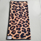 Rectangular beach towel Leopard print beach towel can be customized with microfiber sexy women beach towel