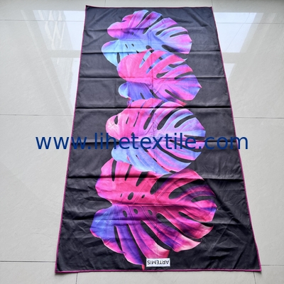 microfiber eco friendly beach towel sublimation beach towel blank double sides printing towel with logo