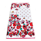 Wholesales export factory price  custom 100% cotton digital printing flower beach towel with logo
