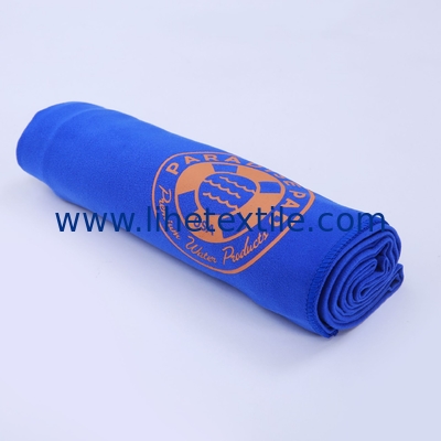 Recycled custom design suede microfiber customizable beach towel sublimated hawaii beach towel wholesale