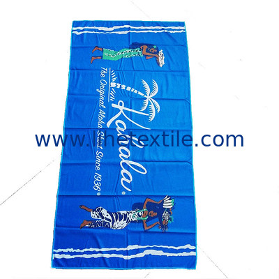 Promotion  custom printed  quick dry recycled microfiber suede beach sports gym towels sand free beach towel with logo