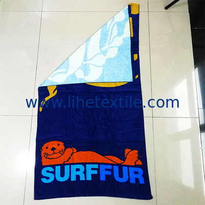 Hot sale cheap beach towel  cotton beach towels with logo custom print thick cotton velour fabric beach towel pure cotto