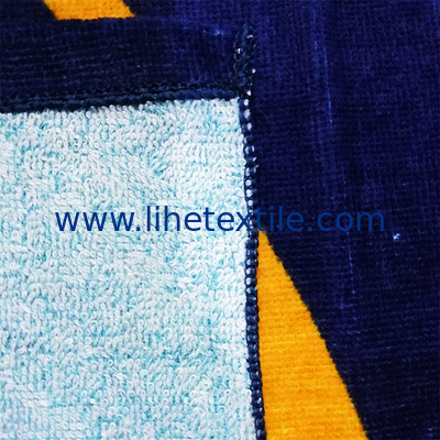 Hot sale cheap beach towel  cotton beach towels with logo custom print thick cotton velour fabric beach towel pure cotto