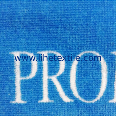 Hot selling high quality recycled blue custom  100% cotton thin organic cotton terry beach towel beach towel cotton prin
