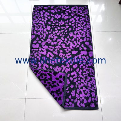 high quality luxury jacquard  beach towel