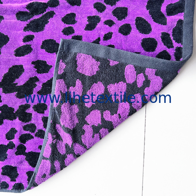 high quality luxury jacquard  beach towel