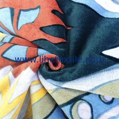 High quality yarn-dyed printing cabana luxury beach towels