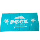 Hot summer customised beach towels with logo custom print sand free personalized beach towels eco friendly beach towel