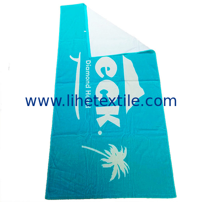 Hot summer customised beach towels with logo custom print sand free personalized beach towels eco friendly beach towel