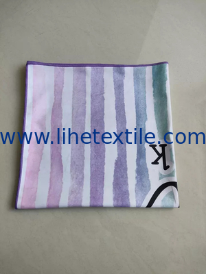 pink beach towels with logo custom print towel fabric stripe sand free custom logo
