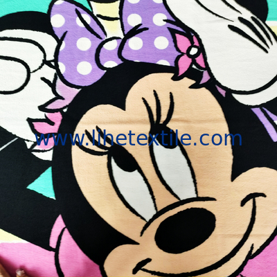 Hot Selling Dry Quickly Printed Microfiber terry Beach Towel